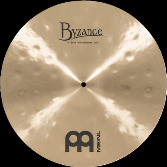 Meinl 16" Byzance Traditional Extra Thin Hammered Crash