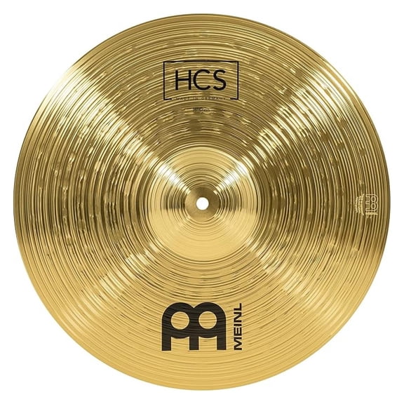 Meinl 16 Crash Cymbal  HCS Traditional Finish Brass for Drum Set, Made In Germany, 2-YEAR WARRANTY (HCS16C)