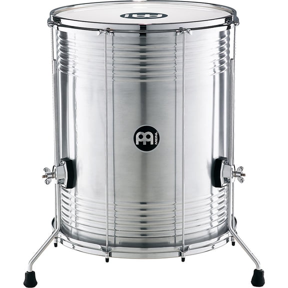 MEINL Aluminum Surdo With Legs Silver 18 In X 22 In