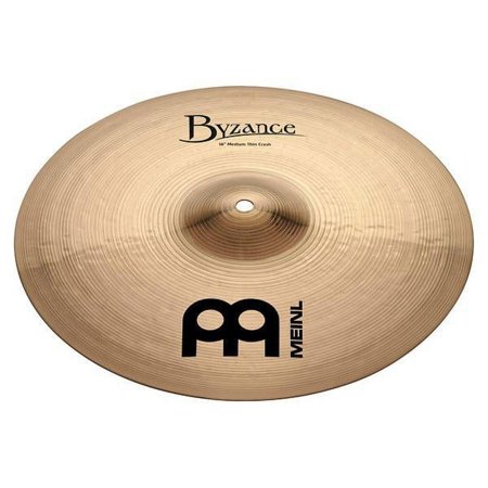 Meinl Cymbals B16MTC-B Byzance 16-Inch Brilliant Medium Thin Crash Cymbal VIDEO