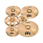 Meinl Cymbals Classics حزمة Cymbal المزدوجة المخصصة مع 10 Splash و 16 Trash Crash