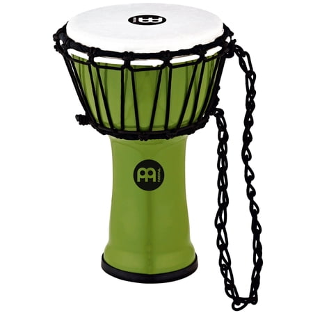 Meinl Percussion Synthetic Compact 7 inch Junior Djembe Green