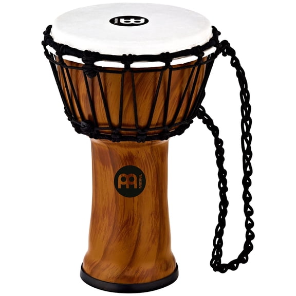 Meinl Percussion 7" Synthetic Compact Junior Djembe (Twisted Amber)