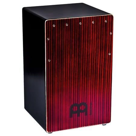 Meinl Backbeat Bass Cajon Crimson Stripe