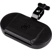 Meinl Percussion Block with Adjustable Mount, High Pitch NOT Made in China for Perc Rigs, Drum Set or Marching Band, MPE3BK