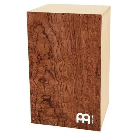 Meinl Percussion Deluxe Make Your Own Cajon w/ Bubinga Burl Frontplate