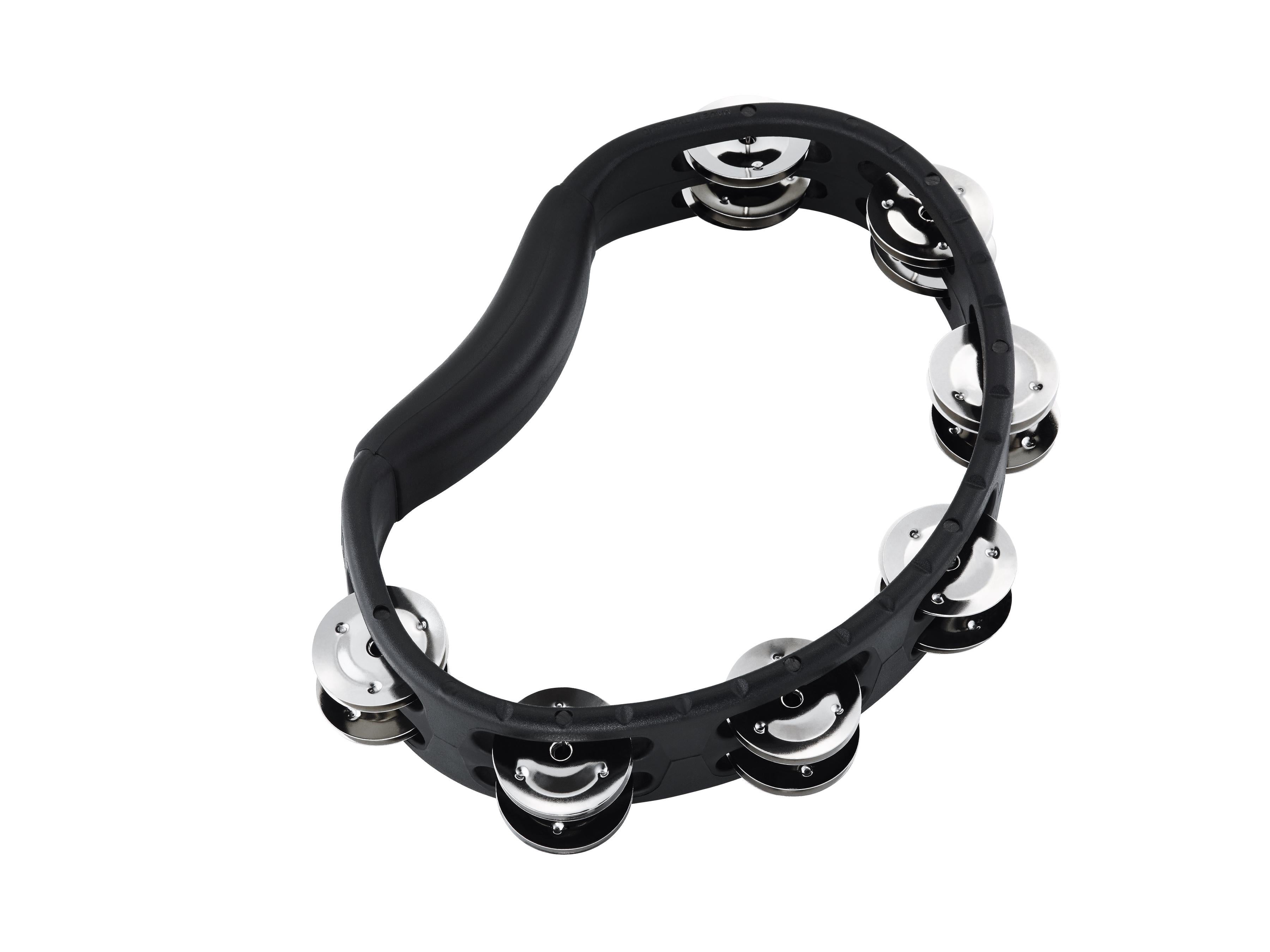 Meinl Percussion Headliner ABS Double Row Tambourine w/ Steel Jingles