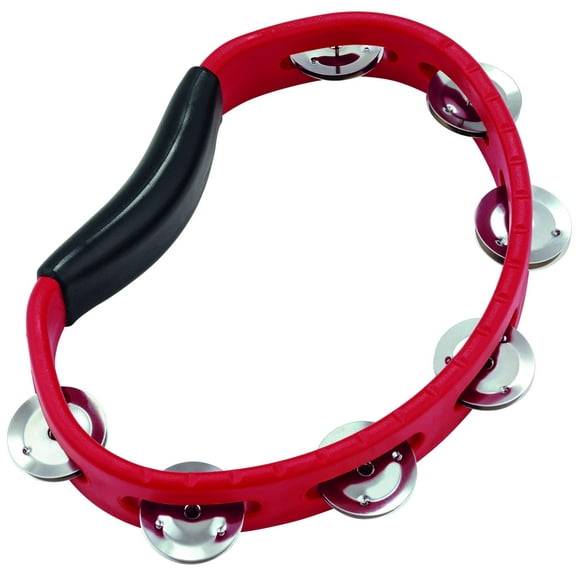 MEINL Percussion Headliner Series Hand Held ABS Tambourine Red