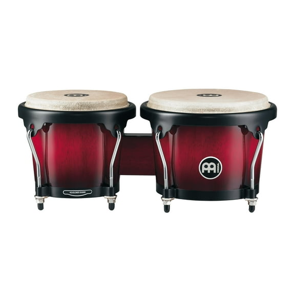 Meinl Percussion Headliner Series Wood Bongos (Wine Red Burst)