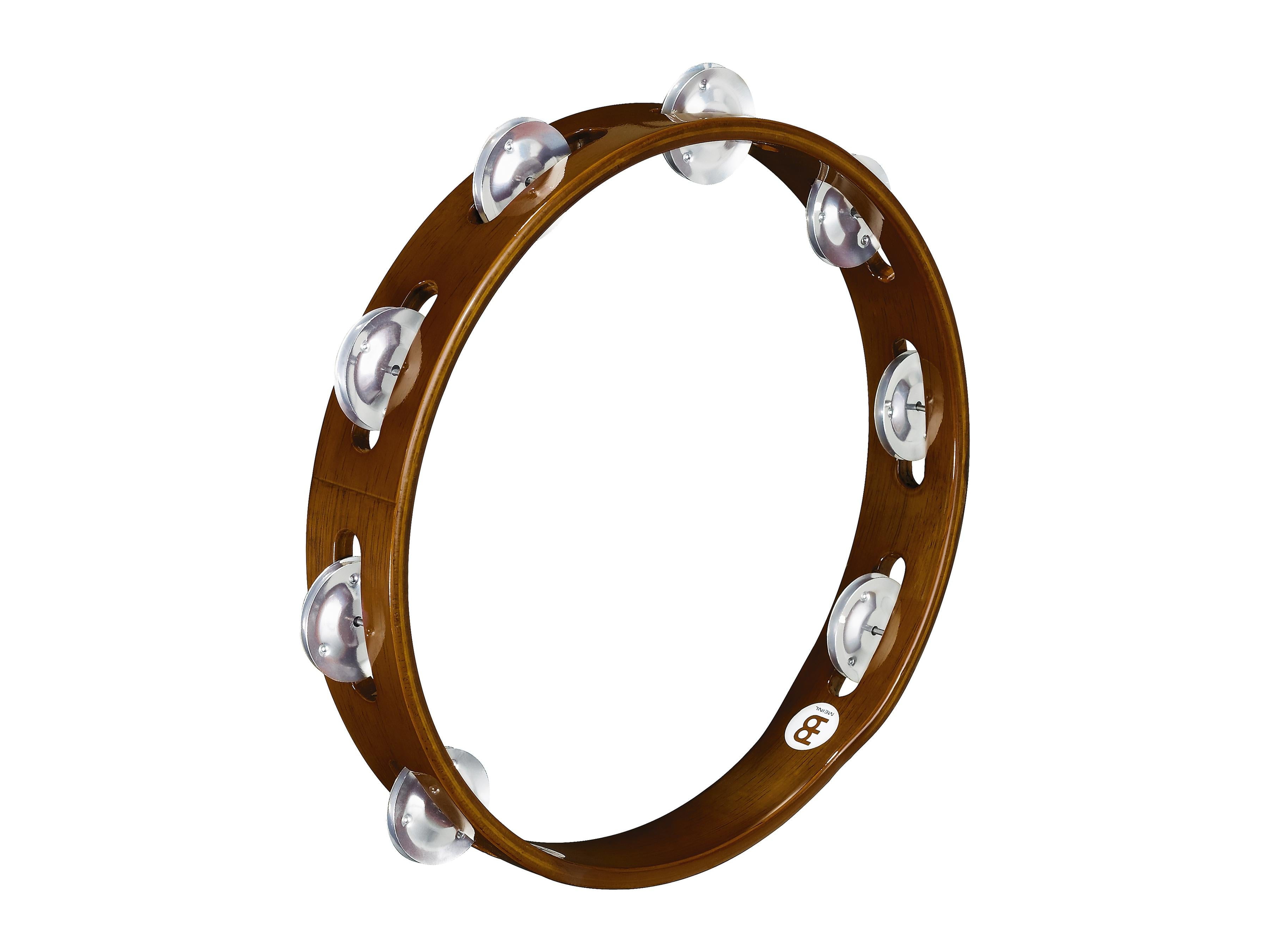 Meinl Percussion Traditional Wood Tambourine, Aluminum Jingles