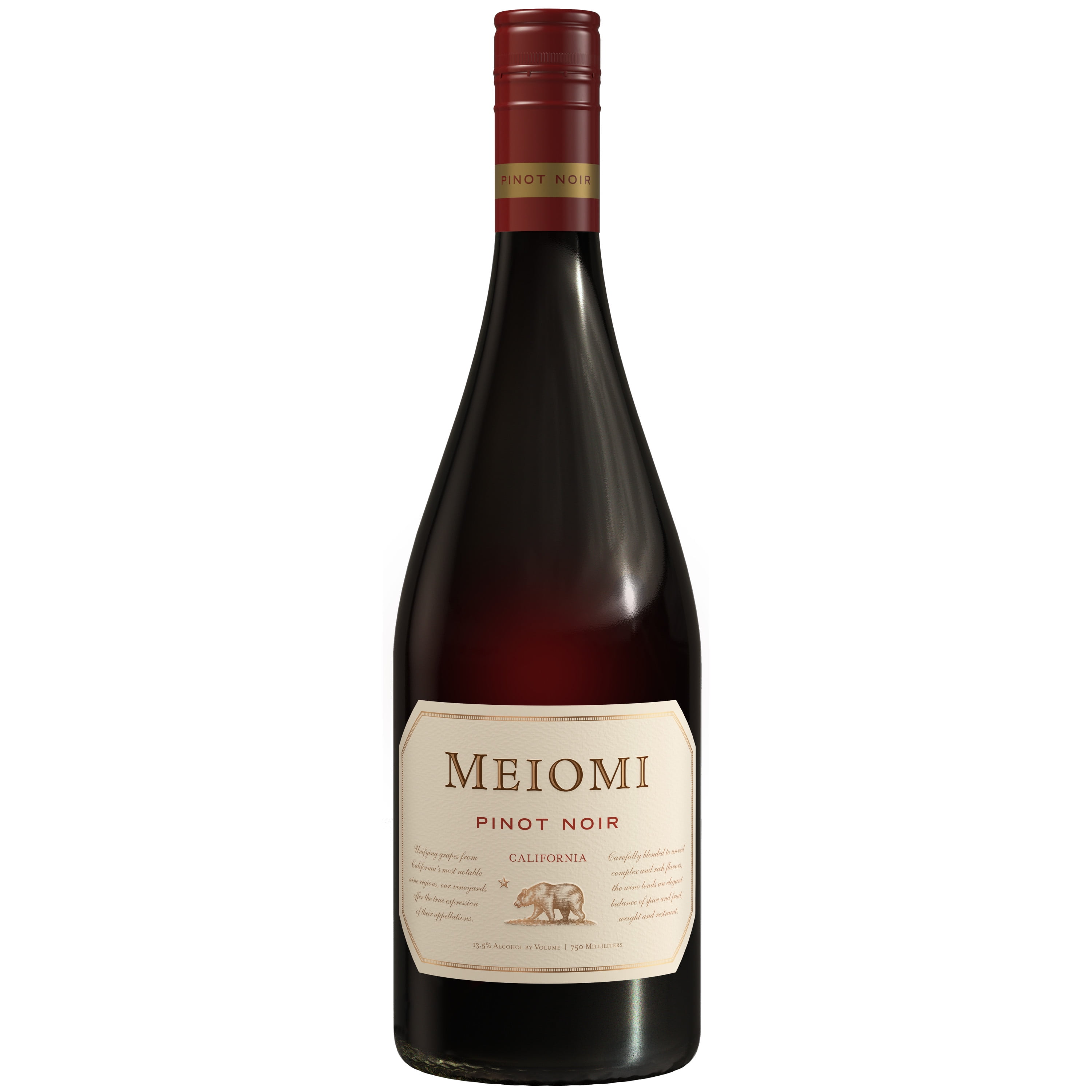 forsætlig Appel til at være attraktiv Udløbet Meiomi California Pinot Noir Red Wine, 750 mL Bottle, 13.5% ABV -  Walmart.com