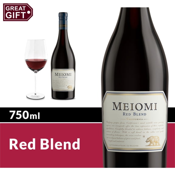 Meiomi Red Blend Red Wine, 750 mL Bottle, 13.7% ABV