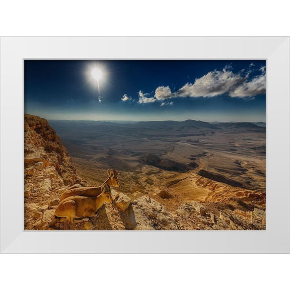 Meirovich, Ido 14x11 White Modern Wood Framed Museum Art Print Titled - Morning View