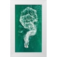 thumbnail image 1 of Meirovich, Ido 15x24 White Modern Wood Framed Museum Art Print Titled - foamy journey, 1 of 4