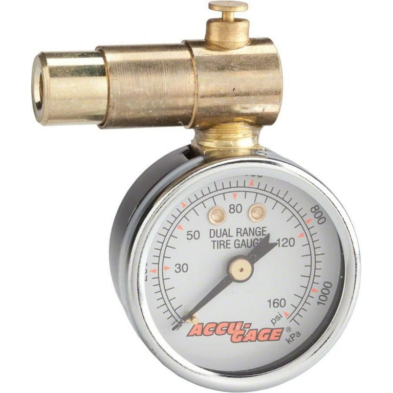 Presta valve on sale pressure gauge