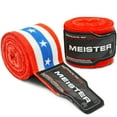 thumbnail image 1 of Meister 180" Semi-Elastic MMA Hand Wraps (Pair), 1 of 3