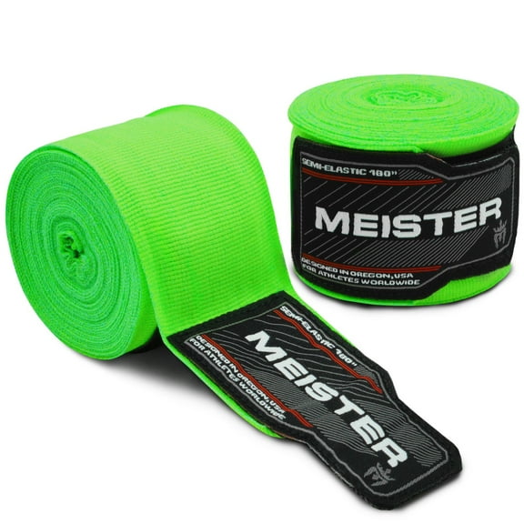 Meister 180" Semi-Elastic MMA Hand Wraps (Pair)