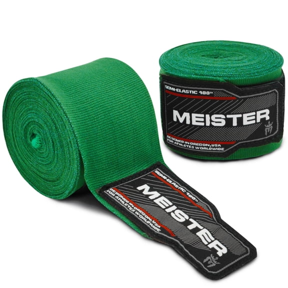 Meister 180" Semi-Elastic MMA Hand Wraps (Pair)