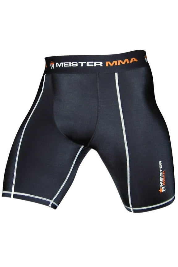 Compression Rush Shorts w/ Cup Pocket - Black - Large