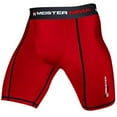 thumbnail image 1 of Meister Compression Rush Shorts w/ Cup Pocket - Red - XXX-Large, 1 of 3