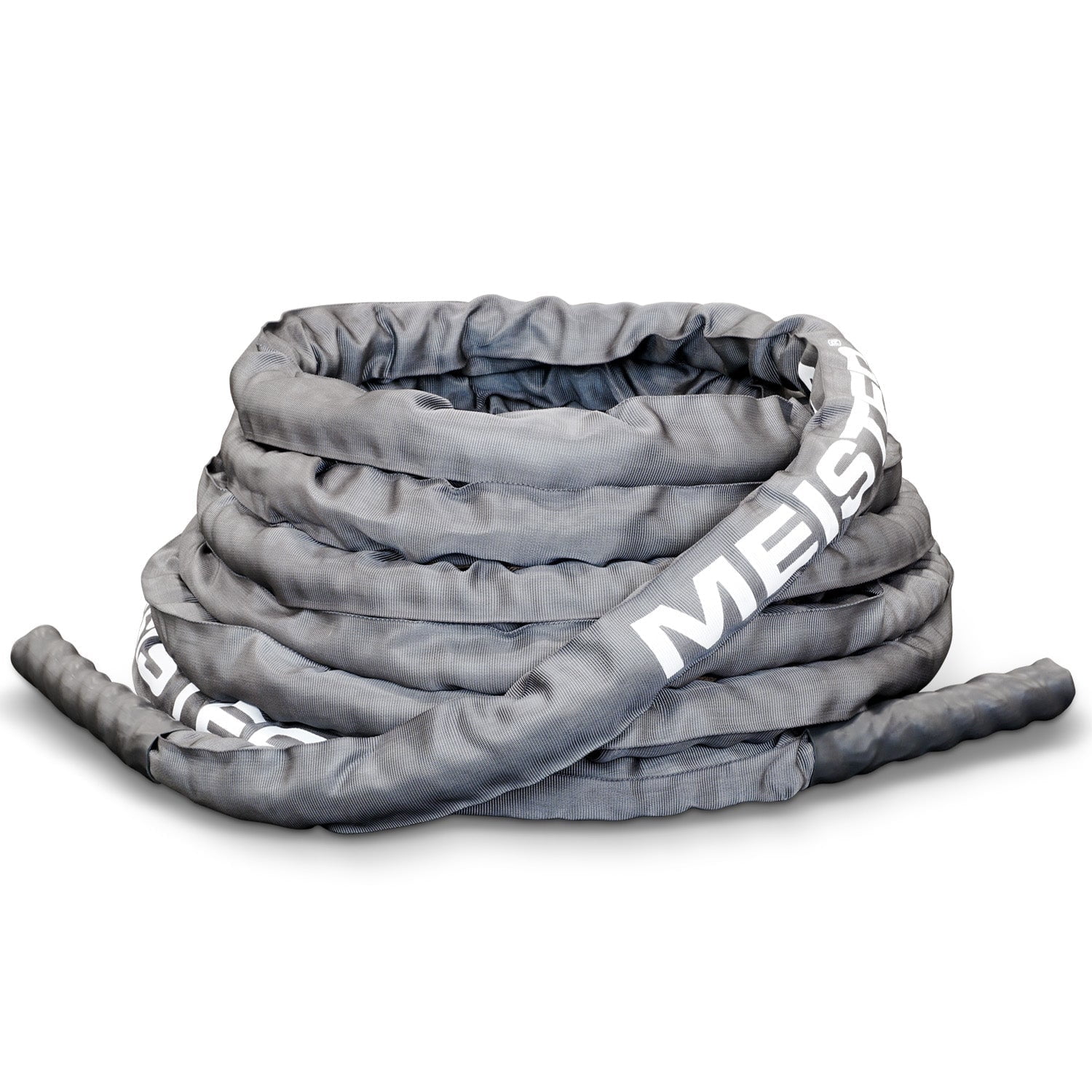 Meister Covered Battle Rope - 1.5in x 30ft - Gray - Walmart.com