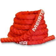 Meister Covered Battle Rope - Monster 2.5in x 30ft - Red