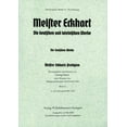 thumbnail image 1 of Meister Eckhart. Deutsche Werke Band 4,1: Predigten: Herausgegeben Und Ubersetzt Von Georg Steer Unter Mitarbeit Von Wol, (Hardcover), 1 of 1