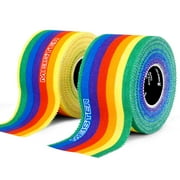 Meister Elite Athletic Tape 1.5 x 10 White Rigid Trainer s Sports Tapes, 2 Count