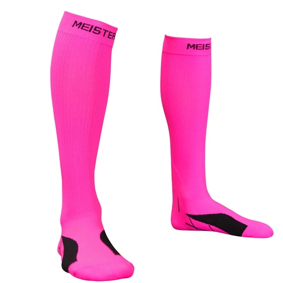 Meister Graduated 20-25mmHg Compression Socks (Pair) - Pink - X-Small