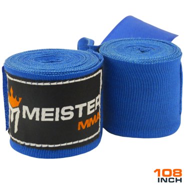 Hand Wraps Bandages Meister MMA 180 - Style Mexicain élastique - Boxe