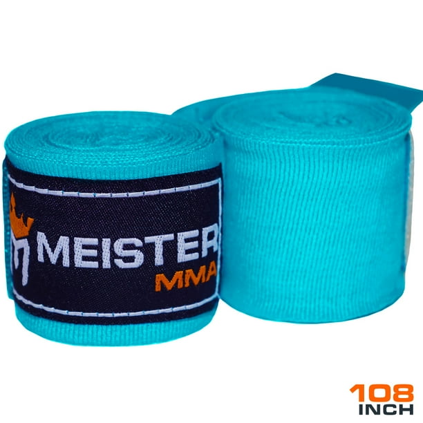 Meister Junior 108" SemiElastic MMA Hand Wraps (Pair)