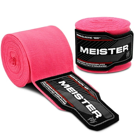 Meister Junior 108" Semi-Elastic MMA Hand Wraps (Pair)