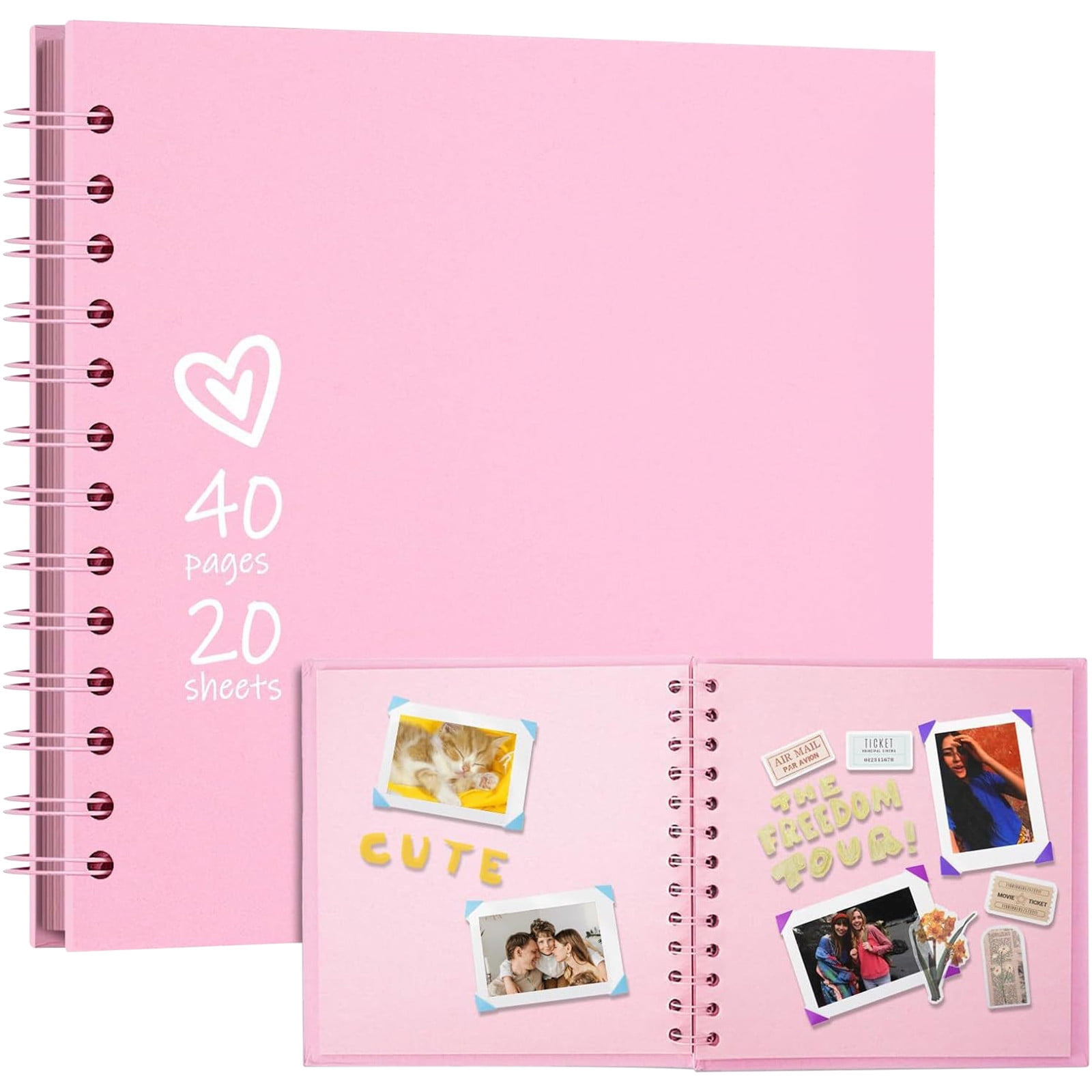 meitianfacai-8x8-inch-40-pages-scrapbook-album-photo-album-diy
