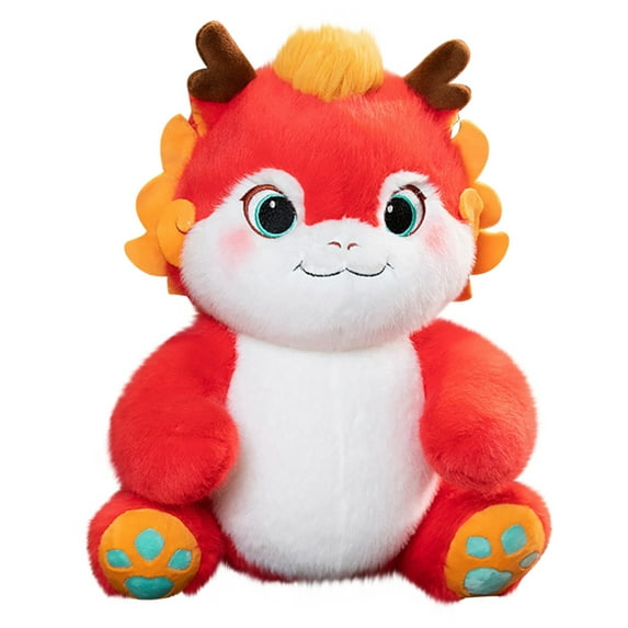 Meitianfacai 9" Plush Dragon - Huggable Dragon Stuffed Animal Toy – Soft & Cuddly Plush Dragon – Washable – Babies, Toddlers, Kids