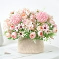 thumbnail image 1 of Meitianfacai Artificial Silk Flowers, Fake Flowers Bouquets for Wedding Decorations Floral Arrangements Party Home Table Decor, 1 of 5