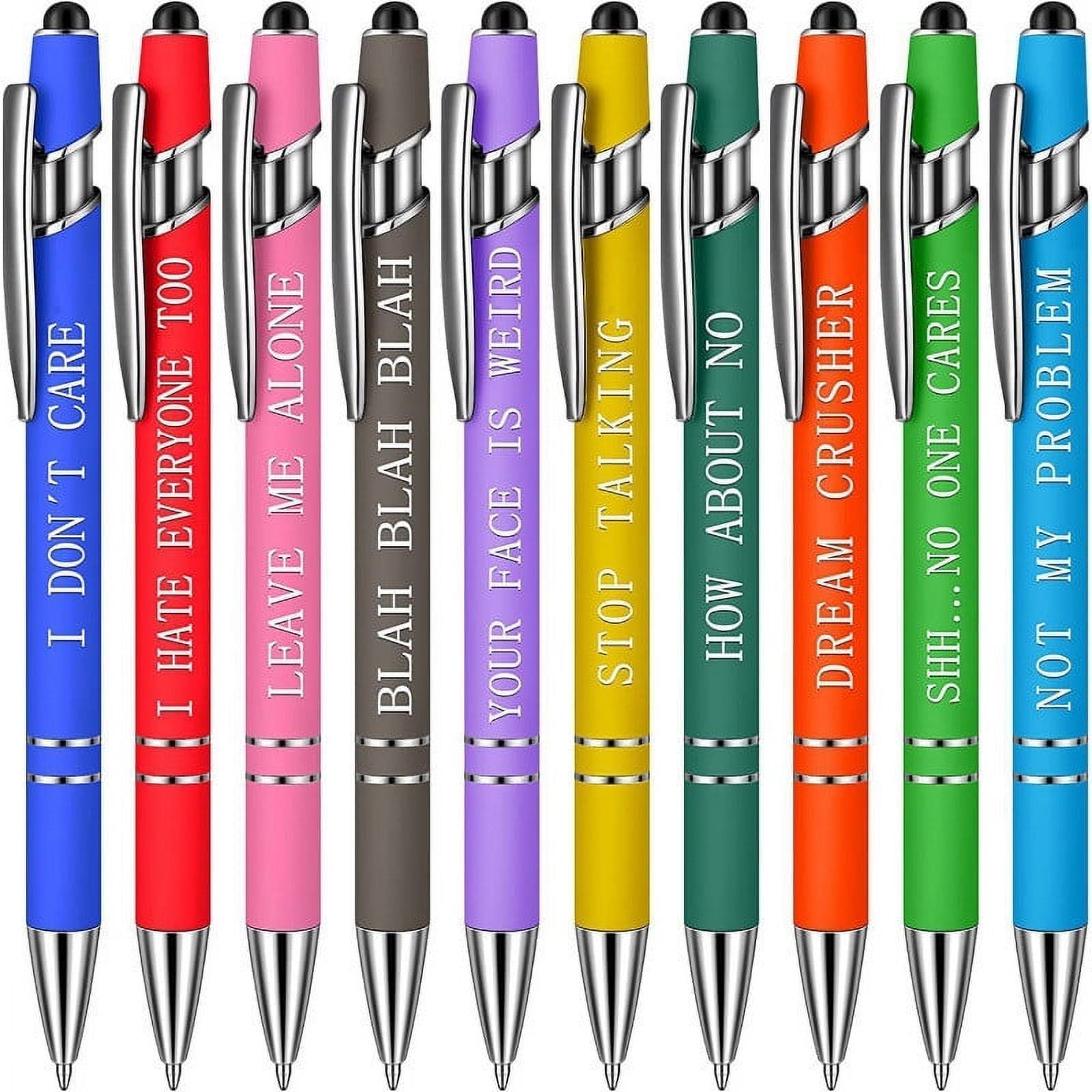 Meitianfacai Ballpoint Pens Office Pen Funny Insult Pen Decorative