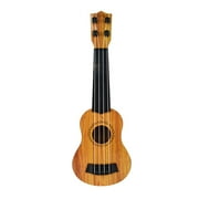 Meitianfacai Beginner Kids Ukulele Toy with 4 Strings, 14-Inch Mini Musical Instrument for Early Music Learning and Skill Development