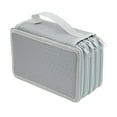 thumbnail image 1 of Meitianfacai Big Capacity Pencil Case, Upgraded Pencil Pouch Large Pencil Bag Organizer, Separate Compartments Easy Grip Handle, Pen Case Aesthetic Supply Teens Adults(Gray), 1 of 6
