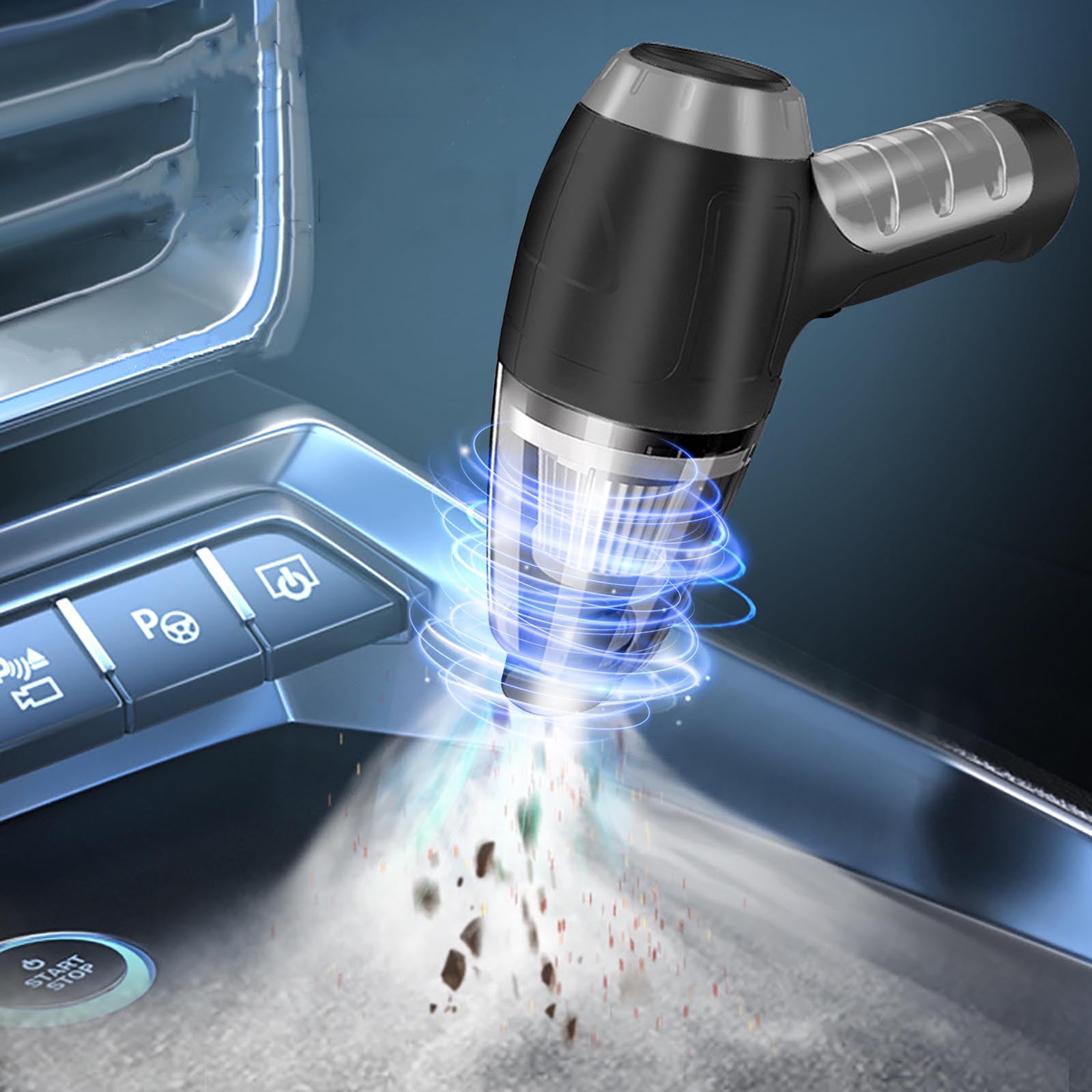 Meitianfacai Car Vacuum Cleaner Wireless Car Portable Handheld Vacuum