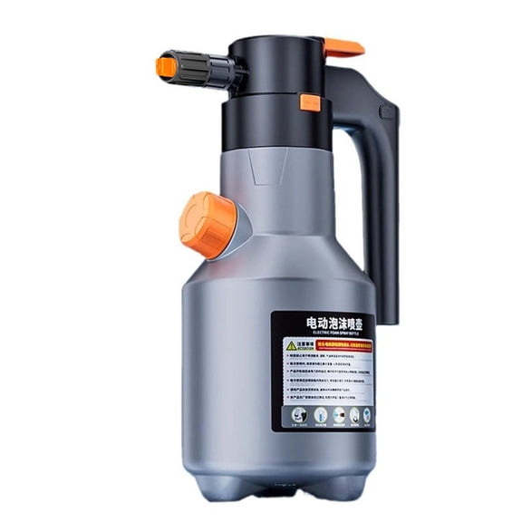 Meitianfacai Car Wash Foam Sprayer, Rechargeable High Pressure Cleaning Tool with 2-Liter Large Capacity Tank for Vehicle Kitchen and Home Cleaning Applications