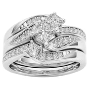 Meitianfacai Wedding Rings Size 7 Alloy