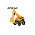 thumbnail image 1 of Zeraphytic Construction Vehicle Toy Set, Dump Truck Bulldozer Excavator, ABS Plastic With Inertia Wheels, Educational Building Toy, 1 of 3