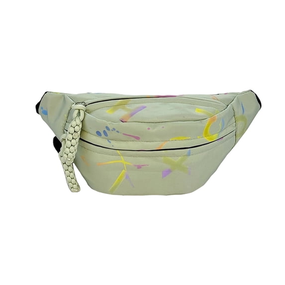 Meitianfacai Crossbody Bag, Outdoor Sports Shoulder Bag, Adjustable Waist Pack, Nylon Chest Bag, Multipurpose Casual Bag, Letter Print Sling Bag, Lightweight Daypack for Hiking and Travel