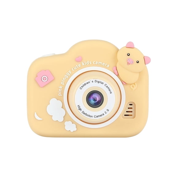 Meitianfacai Digital Camera for Kids, Kids Selfie Camera, Christmas Birthday Gifts for Boys Girls Age 3-9, HD Digital Video Cameras for Toddler, Portable Toy for 3 4 5 6 7 8 Year Old Boy Girl,Yellow