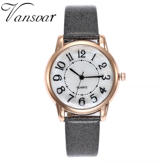 Christmas Gifts Meitianfacai Gifts for Her Watch for Women Valentine's Day Gifts Women's Casual Quartz Leather Band v Strap Watch Analog Wrist Watch