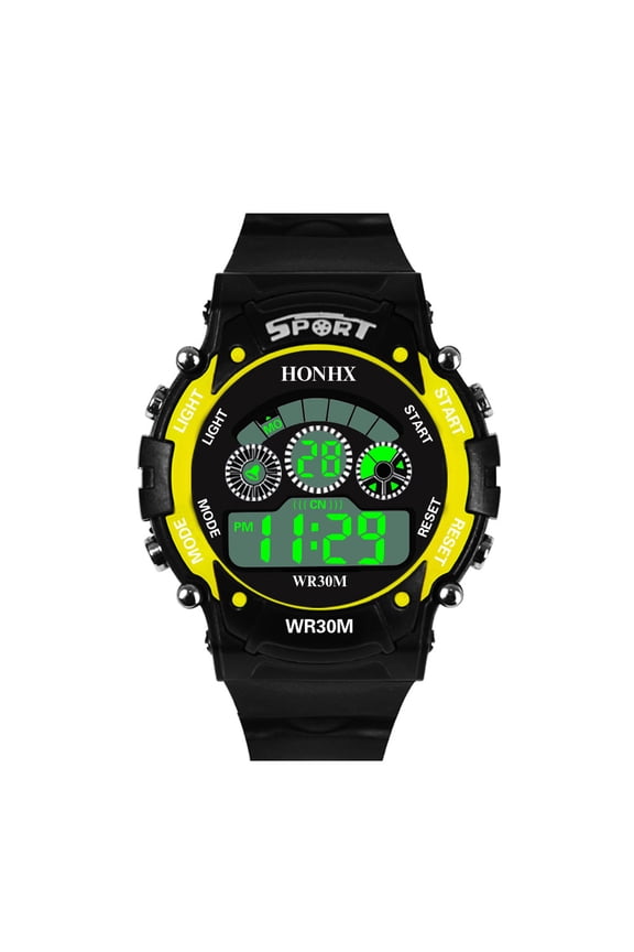 Gifts for Him Fathers Day Gifts Watch For Men Fashion Mens Digital LED Analog Quartz Alarm Date Sports Wrist Watch