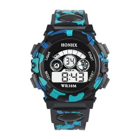 Meitianfacai Gifts for Him Watch for Valentine's Day Gifts Outdoor Multifunction Waterproof / Sports Electronic Watches BK