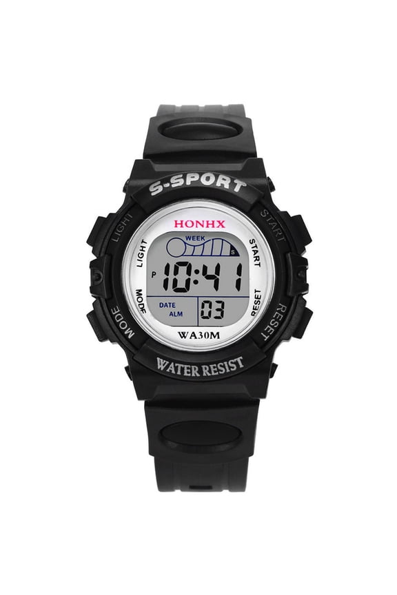 Gifts for Him Watch for Waterproof Digital LED Sports Watch Alarm Date Watch Gift