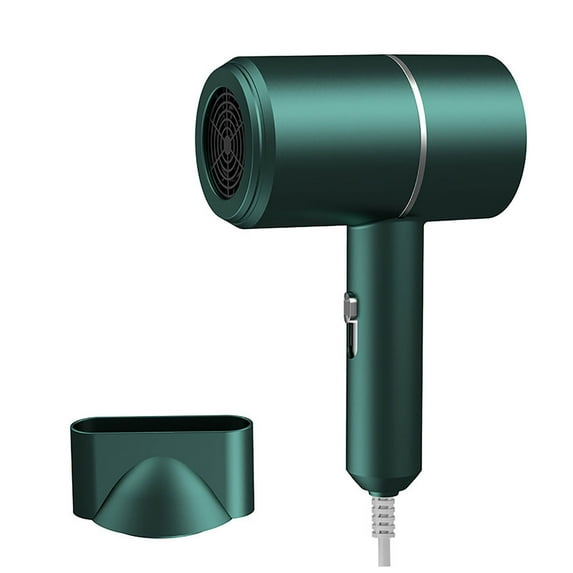 Meitianfacai Hair Dryer, Ionic Blow Dryer, Portable Quiet Electric Hair Dryers Low Noise, Fast Drying for Travel, Women Gifts (Green)