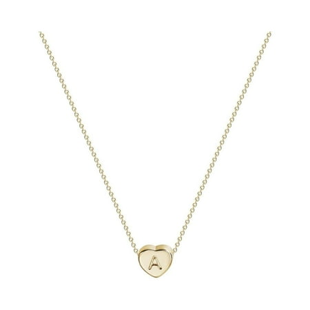 Christmas Gifts Meitianfacai Jewelry Gifts for Her Necklaces for Women Valentine's Day Gifts Fashion Women Gift 26 English Letter Name Chain Pendant Necklaces Jewelry